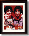 8x10 Framed Laverne and Shirley Autograph Promo Print - Cast Signed Framed Print - Television FSP - Framed   