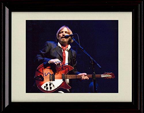 8x10 Framed Tom Petty Autograph Promo Print Framed Print - Music FSP - Framed   