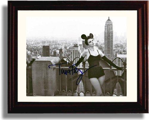 8x10 Framed Saturday Night Live Autograph Promo Print - Tina Fey Ears Framed Print - Television FSP - Framed   