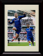 8x10 Framed Eden Hazard Autograph Promo Print - Team Belgium World Cup Framed Print - Soccer FSP - Framed   