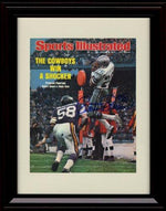 8x10 Framed Preston Pearson - Dallas Cowboys SI Autograph Promo Print Framed Print - Pro Football FSP - Framed   