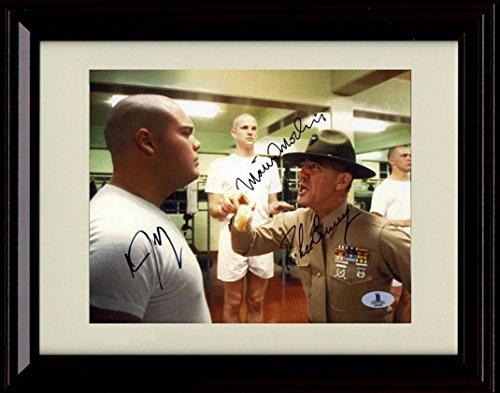 8x10 Framed Full Metal Jacket Autograph Promo Print - Cast Signed Framed Print - Movies FSP - Framed   