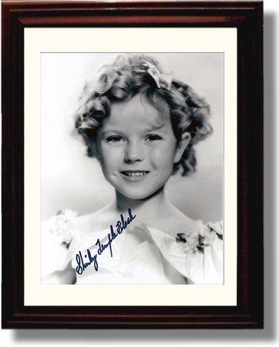 Unframed Shirley Temple Autograph Promo Print Unframed Print - Movies FSP - Unframed   