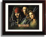 Framed Dead Mans Chest Cast Autograph Promo Print Framed Print - Movies FSP - Framed   
