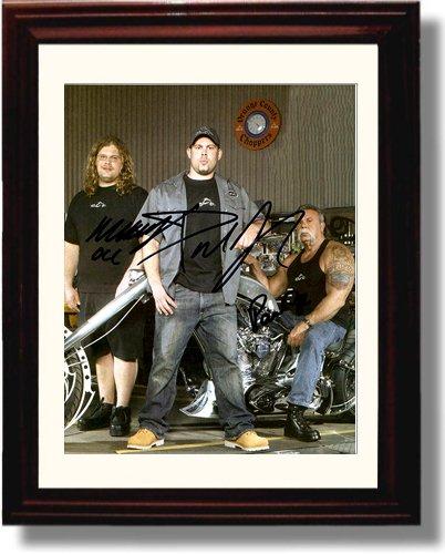 16x20 Framed American Choppers Autograph Promo Print - Cast Signed Gallery Print - Television FSP - Gallery Framed   