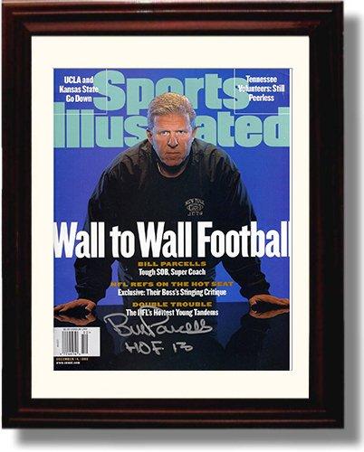 16x20 Framed Bill Parcells - New York Giants Autograph Promo Print Gallery Print - Pro Football FSP - Gallery Framed   