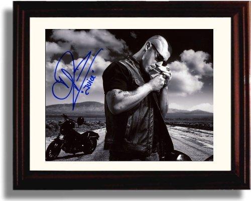 Framed Sons of Anarchy Autograph Promo Print - Theo Rossi Framed Print - Television FSP - Framed   