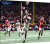 Floating Canvas Wall Art: DeVonta Smith Catch - Alabama Wins 2017 National Championship! Floating Canvas - College Football FSP - Floating Canvas   