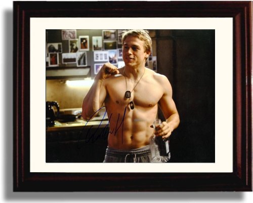 Unframed Sons of Anarchy Autograph Promo Print - Charlie Hunnam Unframed Print - Television FSP - Unframed   