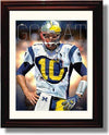 Framed 8x10 Tom Brady Autograph Promo Print - Michgan Wolverines - Throwback Framed Print - College Football FSP - Framed   