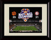 Unframed Clemson Tigers National Championship Scorecard 8x10 Unframed Print - College Football FSP - Unframed   
