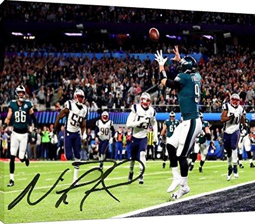 Acrylic Wall Art:   Nick Foles Touchdown Catch Autograph Print - Philly Special - TD Catch! Acrylic - Pro Football FSP - Acrylic   