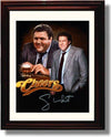 8x10 Framed George Wendt Autograph Promo Print - Cheers Framed Print - Television FSP - Framed   