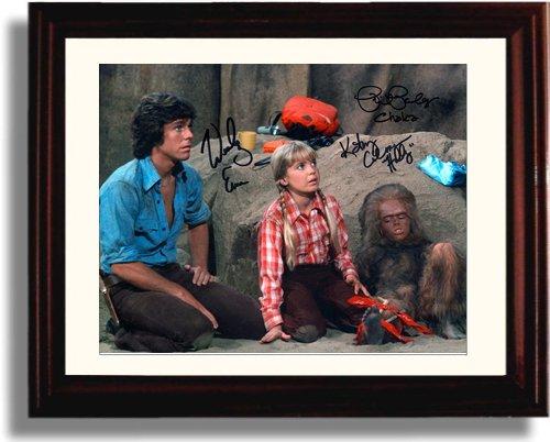 8x10 Framed Land Of The Lost Autograph Promo Print - Cast Signed Framed Print - Television FSP - Framed   