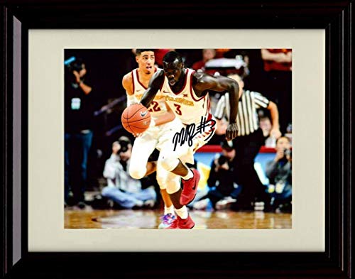 Framed 8x10 Marial Shayok Autograph Promo Print - Driving - Iowa State Framed Print - College Basketball FSP - Framed   