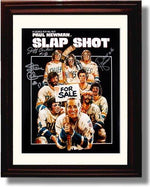 8x10 Framed Steve Carlson & Jeff Carlson & Dave Hanson Autograph Promo Print - Slap Shot Framed Print - Movies FSP - Framed   