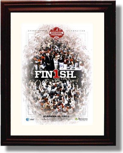 Framed 8x10 Alabama Crimson Tide Framed 8x10 2011 Championship Parade Print Framed Print - College Football FSP - Framed   