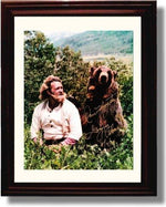 Framed Dan Haggerty Autograph Promo Print - Grizzly Adams Framed Print - Television FSP - Framed   