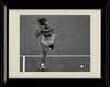 8x10 Framed Serena Williams Black & White 8x10 - Returning Serve Framed Print - Tennis FSP - Framed   