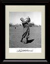 Framed Bobby Jones Autograph Replica Print - Vintage Portrait Framed Print - Golf FSP - Framed   