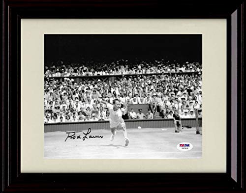 8x10 Framed Rod Laver - Austrailian Open - Autograph Replica Print Framed Print - Tennis FSP - Framed   