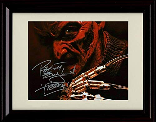 16x20 Framed Nightmare On Elm Street - Freddy Kruger Autograph Replica Print Gallery Print - Movies FSP - Gallery Framed   