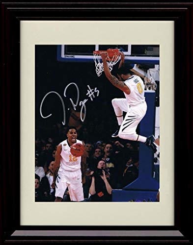 Framed 8x10 Jaysean Paige - West Virginia Mountaineers - Autograph Replica Print Framed Print - College Basketball FSP - Framed   