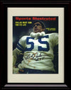 8x10 Framed Lee Roy Jordan - Dallas Cowboys SI Autograph Promo Print Framed Print - Pro Football FSP - Framed   