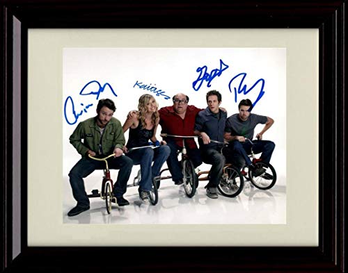 8x10 Framed Its Always Sunny in Philadelphia Autograph Replica Print Framed Print - Television FSP - Framed   