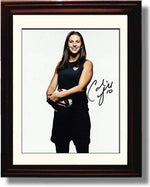 8x10 Framed Carli Lloyd Spotlight US Women's Soccer Autograph Replica Print Framed Print - Soccer FSP - Framed   