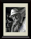 Framed Byron Nelson Autograph Replica Print - Black and White Close Up Framed Print - Golf FSP - Framed   