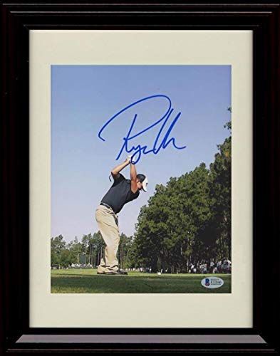 Framed Ryan Moore Autograph Replica Print - Blue Skies And Swings Framed Print - Golf FSP - Framed   