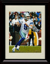 8x10 Framed Toy Romo - On The Run - Autograph Replica Print Framed Print - Pro Football FSP - Framed   