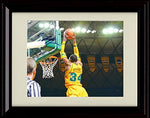 16x20 Framed Cory Jefferson - Slam Dunk - Autograph Replica Print - Baylor Bears Gallery Print - College Basketball FSP - Gallery Framed   