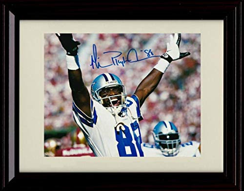 Unframed Michael Irvin - Celebrating - Autograph Replica Print Unframed Print - Pro Football FSP - Unframed   