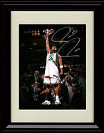 8x10 Framed Paul Pierce - Victory - Boston Celtics - Autograph Replica Print Framed Print - Pro Basketball FSP - Framed   