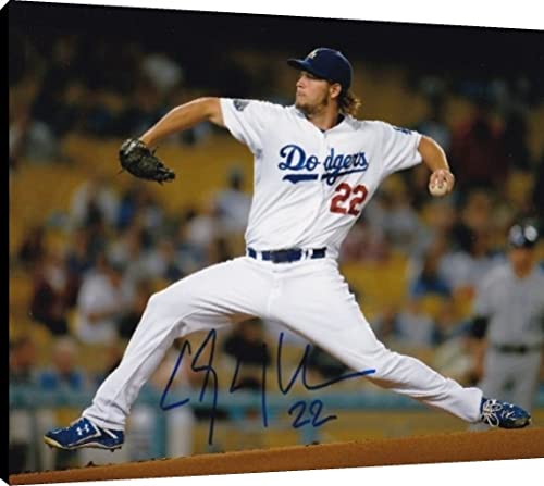 Clayton Kershaw Canvas Wall Art - Cy Young Pitcher Canvas - Baseball FSP - Canvas   