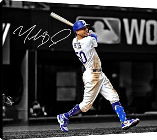 Mookie Betts Photoboard Wall Art - MVP Spotlight Photoboard - Baseball FSP - Photoboard   