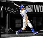 Mookie Betts Floating Canvas Wall Art - MVP Spotlight Floating Canvas - Baseball FSP - Floating Canvas   