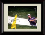 Framed Rory McIlroy Autograph Replica Print - Swing Shot Framed Print - Golf FSP - Framed   