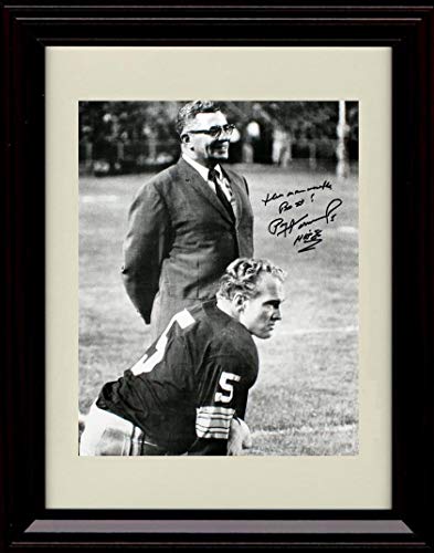 Unframed Paul Hornung - Pack Legend - Autograph Replica Print Unframed Print - Pro Football FSP - Unframed   