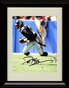 8x10 Framed Deion Sanders - Running - Autograph Replica Print Framed Print - Pro Football FSP - Framed   