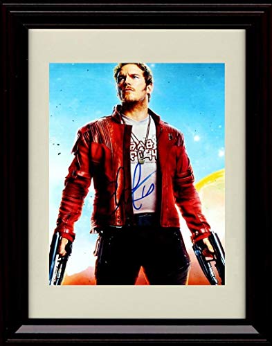 Unframed Guardians of Galaxy - Chris Pratt Autograph Replica Print Unframed Print - Movies FSP - Unframed   
