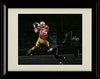 8x10 Framed George Kittle - Spotlight Catch - Autograph Replica Print Framed Print - Pro Football FSP - Framed   