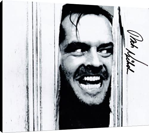 Jack Nicholson Metal Wall Art - The Shining Metal - Movies FSP - Metal   