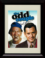 Unframed Jack Klugman - The Odd Couple - Autograph Replica Print Unframed Print - Television FSP - Unframed   