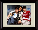 8x10 Framed Ferris Buellers Day Off - Broderick, Sara, Ruck - Day Off Photo Autograph Replica Print Framed Print - Movies FSP - Framed   