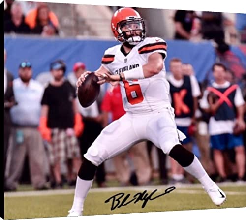 Baker Mayfield Canvas Wall Art - In the Pocket Canvas - College Football FSP - Canvas   