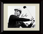 Framed Gary Player Autograph Replica Print - Closeup Framed Print - Golf FSP - Framed   