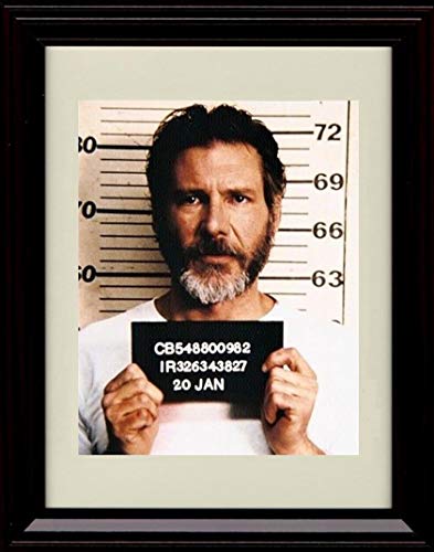 16x20 Framed The Fugitive - Richard Kimble - Mugshot Replica Print Gallery Print - Movies FSP - Gallery Framed   
